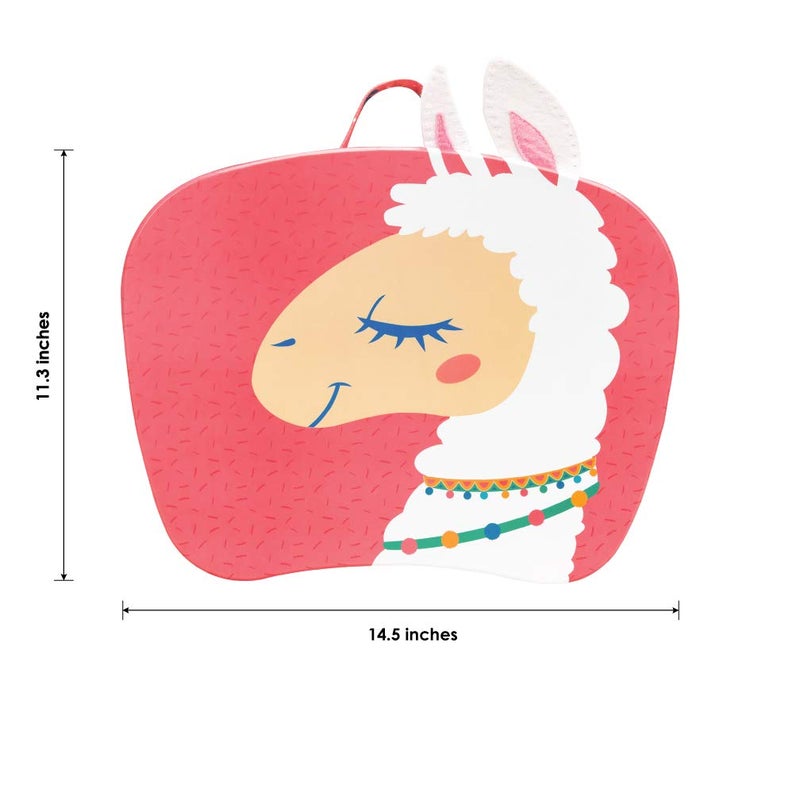 LAPGEAR Lap Pets Lap Desk for Lilâ€™ Kids - Llama - Fits up to 11.6 Inch Laptops - Style No. 46749 - Image 5